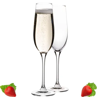 Produktbild von IMPERIAL Sektkelche 180ml Set 2-Teilig Sektgläser "Havanna" Champagnergläser aus Crystalline Glas Spülmaschinenfest