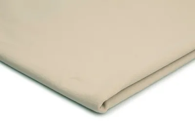 Produktbild von French Terry, Baumwolle Sweatshirtstoff, Sandbeige 50 x 185 cm