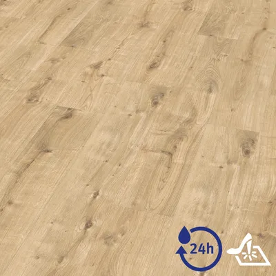 Zdjęcie produktu dla Podłoga hybrydowa EGGER Aquadura EDF210 Westport – jasny dąb  1292 x 193 x 7,5 mm