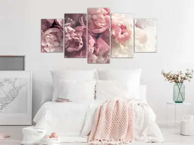 Produktbild von BLUMEN PÄONIEN Acrylglasbild Modern Wandbild Glasbilder Bilder b-C-0631-k-m