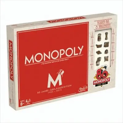 Produktbild von Hasbro Gaming Monopoly 80 Jahre
