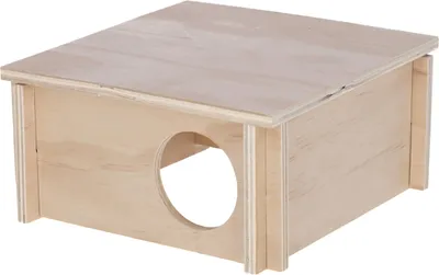 Produktbild von Kerbl Hamsterhaus Natural, 20 x 20 x 10 cm