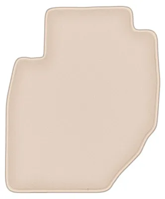 Produktbild von DURBAN Beige Velours-Fahrerfußmatte für Hyundai Terracan SUV (2001-2006)