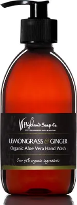 Produktbild von The Highland Soap Company Flüssigseife Lemongrass & Ginger 300ml