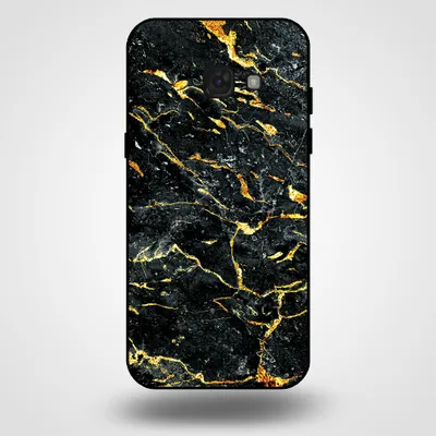 Obrázek produktu pro Smartphonica Pouzdro na telefon pro Samsung Galaxy A5 2017 s mramorovým potiskem - Zadní kryt z TPU s mramorovým designem - Gold Black