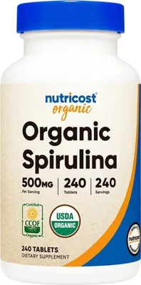 Imagen del producto de Nutricost | Espirulina orgánica