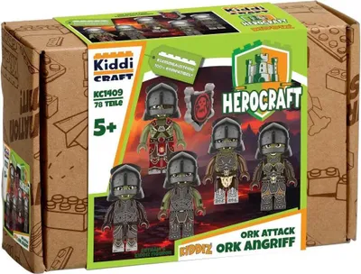 Immagine prodotto di Kiddicraft KC1409 KIDDIZ Pacchetto figure: Attacco degli orchi
