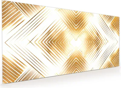 Produktbild von Küchenrückwand Spritzschutz Glas mit Motiv Geometrisches Muster 40 x 40 cm