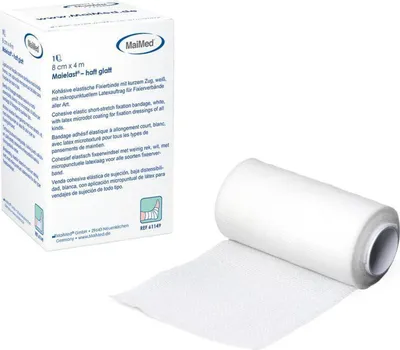 Produktbild von 72 Maielast-haft glatt Fixierbinden | unsteril | 8 cm x 4 m | elastische Binden