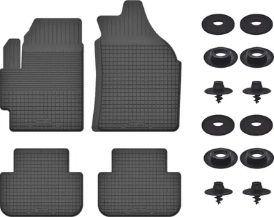 Produktbild von Gummimatten Mit Stoppern Für: Mazda 5 Ii (2010-) Schwarz Set