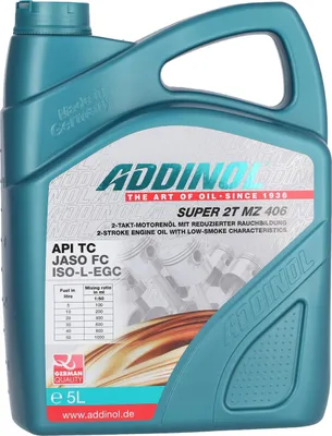 Produktbild von ADDINOL MZ406 - Super 2-Takt Motorenöl (Mischöl) low smoke - 5 Liter