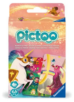 Produktbild von Ravensburger Pictoo Fantasy, Brettspiel, Abwurf, 4 Jahr(e), Familienspiel