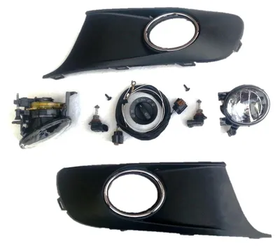 Produktbild von Nebelscheinwerfer Nachrüstung NSW Set Kit Komplettset High passend für Caddy 10-