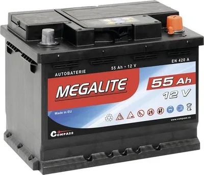 Obrázek produktu pro Autobaterie Megalite 27562, 55 Ah