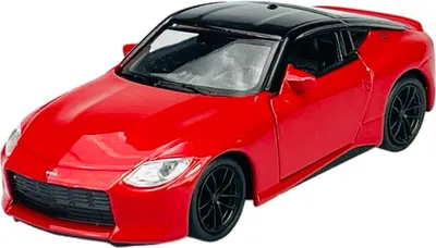 Immagine prodotto di Welly 2023 Nissan Z Rosso 1:34-1:39 Modello in metallo pressofuso Nuovo nella confezione 43821