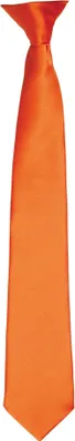 Image de Cravate Homme Premier en satin à clipser RW4407 (taille unique) (Terracotta)