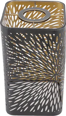 Obrázek produktu pro Stínidlo z tepaného železa, dutý design, moderní styl, odnímatelné stínidlo pro objímky E27 a E26