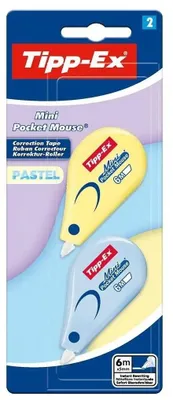 Zdjęcie produktu dla Korektor w taśmie Tipp-Ex Mouse 2 sztuki BIC