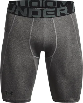 Immagine prodotto di UNDER ARMOUR HeatGear Armour lange Shorts Herren 090 - carbon heather/nero XXL