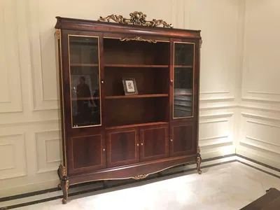 Produktbild von XXL Büro Bücherschrank Aktenschrank Luxus Möbel Stil Antik Schrank Schränke E70
