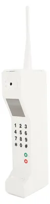 Productafbeelding van Retro-telefoon, antieke mobiele telefoon-model, decoratie voor fotografie, wit