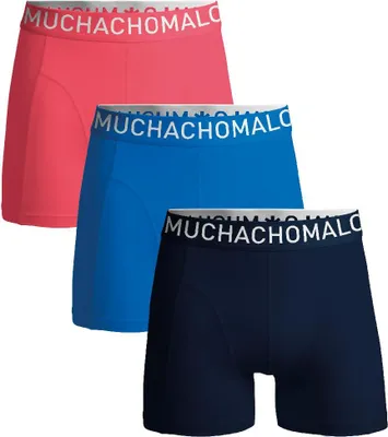 Produktbild von Muchachomalo Herren Boxershorts – 3er Pack – Microfaser & Stretch – Leichte Sport-Unterwäsche – Größe M - U-MICROFIB1010-128