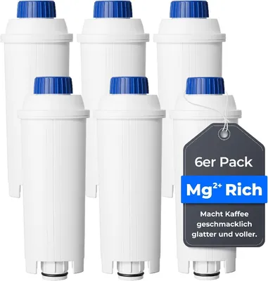 Produktbild von Waterdrop Mg²⁺ Kaffeefilter, Ersatz für De'Longhi® Wasserfilter DLSC002, Kompatibel mit De'Longhi® Magnifica® S, Eletta® Explorer (6)