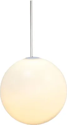 Produktbild von LED Pendellampe außen Kugel Schirm rund D: 35 cm IP44 Weiß mit Farbwechsel 3000-6500 K Modern Hängeleuchte Outdoor Außenlampe