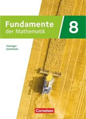 Obrázek produktu pro Fundamente der Mathematik 8. Schuljahr - Thüringen - Schulbuch