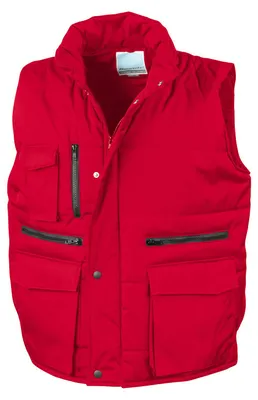 Produktbild von WORK-GUARD by Result - "Lance" Weste für Herren FK2660 (M) (Rot)