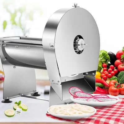 Immagine prodotto di Tagliatutto per verdure - Grattugia per verdure - Tritatutto - Tagliatutto per verdure - Affettatrice da cucina - Elettrico e manuale