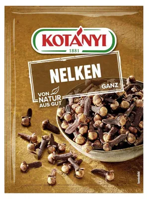 Immagine prodotto di Chiodi di garofano Kotanyi interi essiccati piccanti aromatici dolci amari 14g