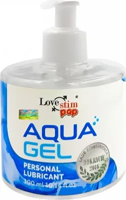 Produktbild von LoveStim Aqua Gel - Gleitgel Wasserbasierend - Gleitgel Analverkehr Betäubung - Gleitmittel Sex Wasserbasis - Gleitgel Anal - Gleitgel für Sexspielzeug - 300 ml