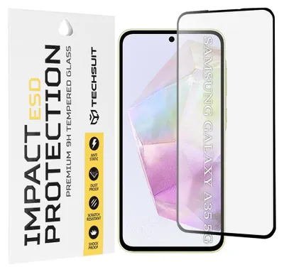 Zdjęcie produktu dla Techsuit ESD Szkło hartowane do Samsung Galaxy A35 5G A55 5G / M35 - czarne