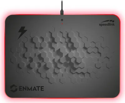 Produktbild von SPEEDLINK ENMATE RGB Charging Mousepad, Gaming-Mauspad mit Induktions-Ladefunktion