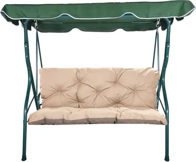 Produktbild von 3 sitzer Hollywoodschaukel auflagen 180 x 60 x 50 cm |Sitzkissen outdoor | polsterauflagen hollywoodschaukel Beige | Bankkissen | Gartenkissen