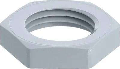 Immagine prodotto di WISKA Controdado M16x1,5 GPA-M16 esagonale in poliammide (PA) colore grigio argento RAL 7001 - 1 pezzo