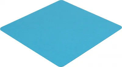 Produktbild von Filz Auflage 40 x 40 cm für z.B. Cube Hocker Blau - Einseitig 4mm