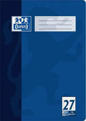 Produktbild von Oxford 100050373, Blau, A5, 90 g/m²
