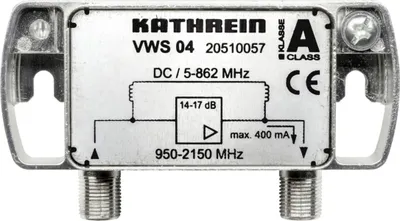Obrázek produktu pro Kathrein VWS 04, F, 74 x 46 x 21 mm, 114 mm, 80 mm, 34 mm, 100 g