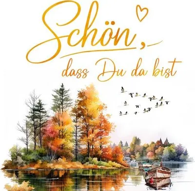 Produktbild von 20 Servietten Schön and Autumn Lake - Schön am Herbstsee 33x33cm