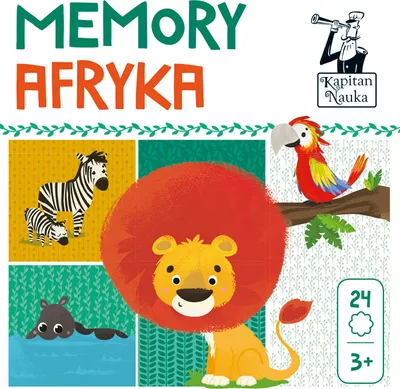 Produktbild von Gra Memory Afryka Kapitan Nauka