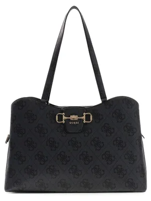 Produktbild von GuessJanie Logo Carryall Tote Bag In Coal For Women – 36x11x30 CM / Coal