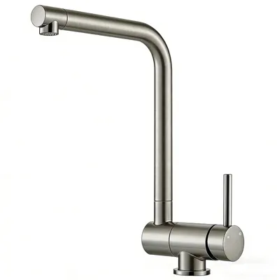 Produktbild von AICA Edelstahl Küchenarmatur Vorfenster Faltbare Wasserhahn Küche Hochdruckfest Spültischarmatur Gebürstet