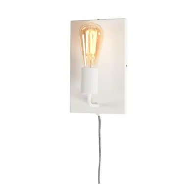 Produktbild von it's about RoMi - Wandlampe Madrid - Weiß - 15x10x25cm