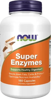 Immagine prodotto di Super Enzimi 180 capsule Now Foods