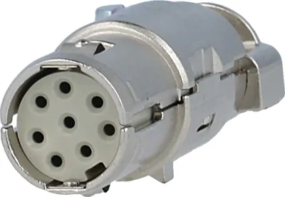 Immagine prodotto di Connettore HARTING Han Quintax High Density inserto femmina (F) connettore a crimpare, 8 poli + schermatura 50 V, 5 A - 1 pezzo