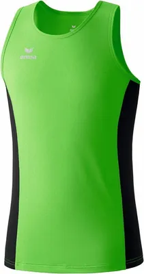 Produktbild von Erima Premium One Running Singlet green/schwarz/schwarz XL