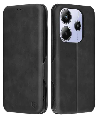 Zdjęcie produktu dla Techsuit Wallet Plus etui z przegródkami Xiaomi Redmi Note 14 5G - Czarny