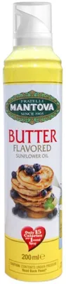 Produktbild von Sonnenblumenölspray mit Buttergeschmack 200 ml - Fratelli Mantova